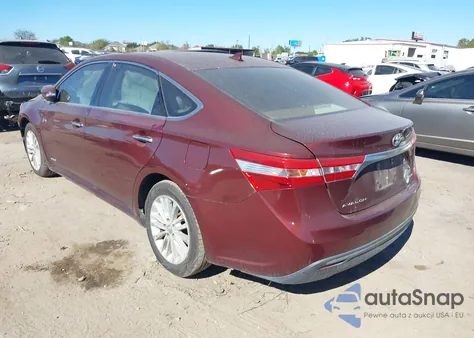 2013 Toyota Avalon Hybrid Limited from USA, damaged, VIN 4T1BD1EB1DU010981